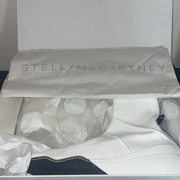 Stella McCartney white sock like sneaker brand new - Picture 8 of 10